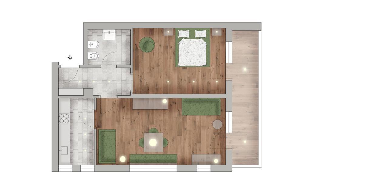 קורברה אין בדיה Residence Villa Al Sole מראה חיצוני תמונה