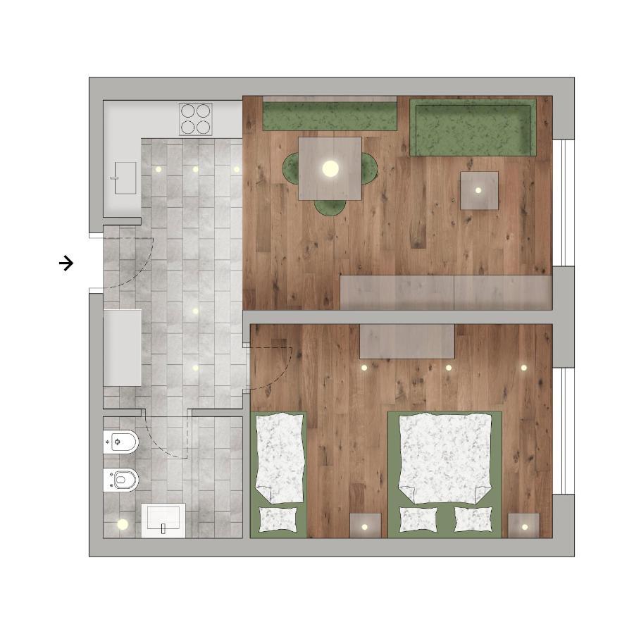 קורברה אין בדיה Residence Villa Al Sole מראה חיצוני תמונה
